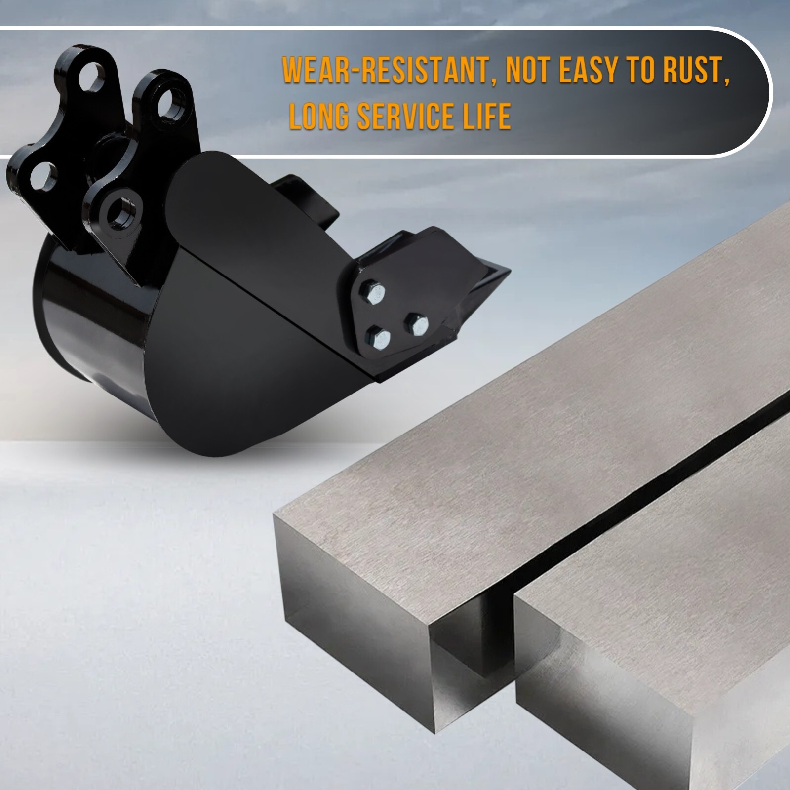 200mm Narrow Digging Trench Bucket fit Mini Excavator Limited price reduction