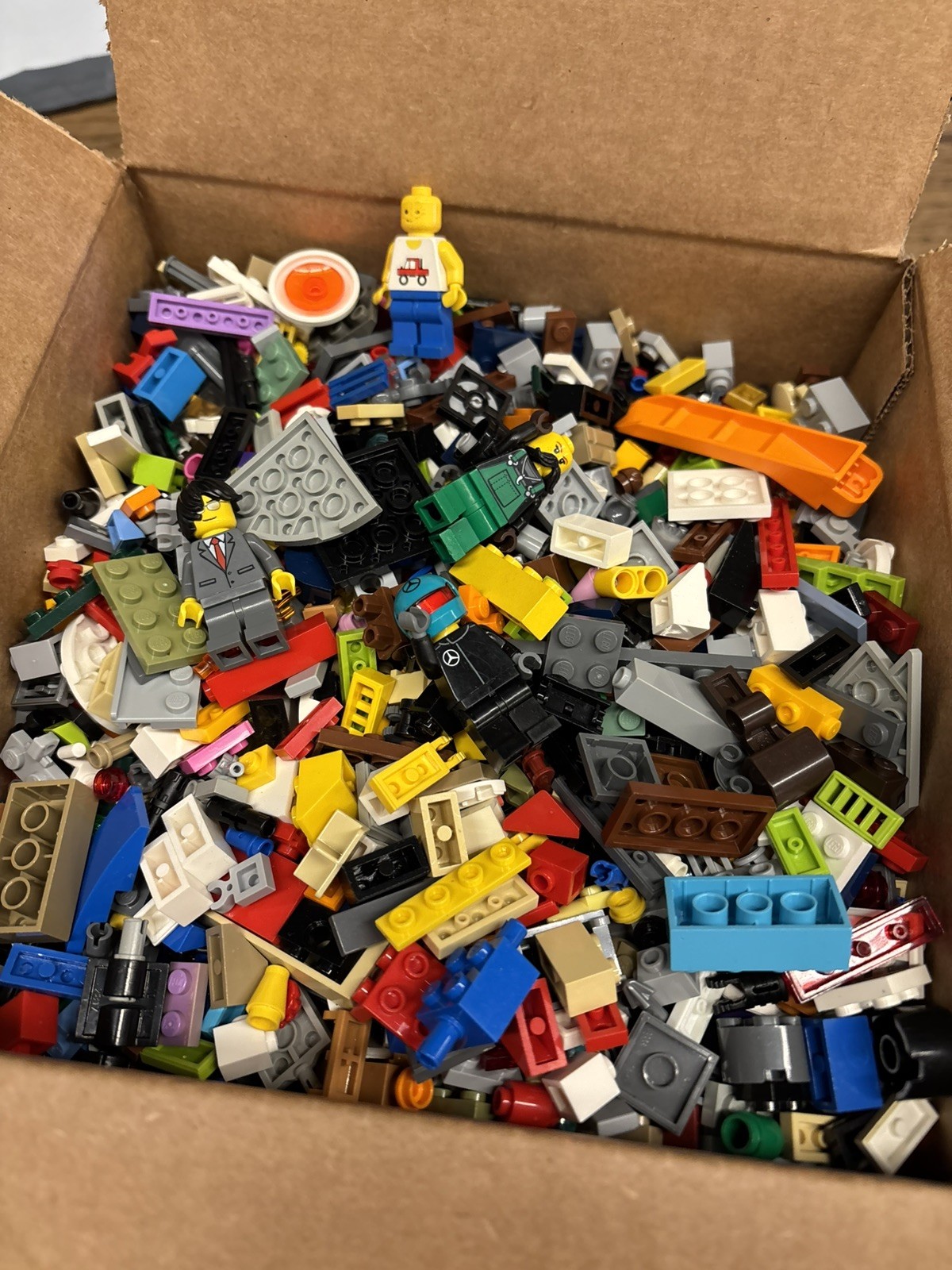 Lego, 4.6 Lbs, Sanitized Random Lot Of Lego!
