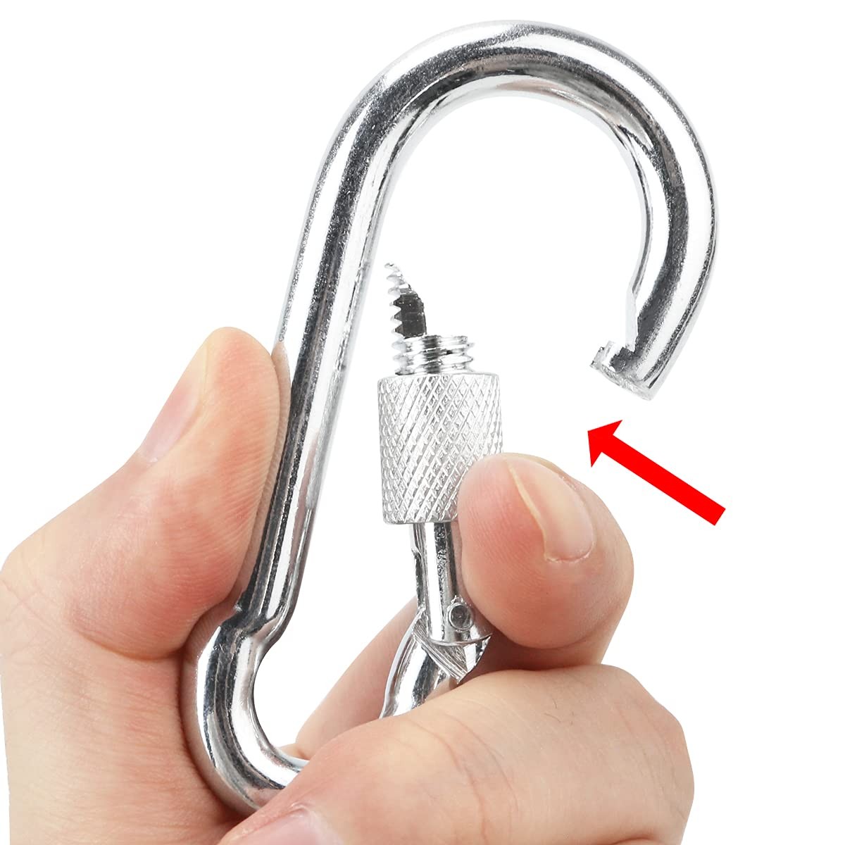 Tree Swing Straps Set 4 PCS Black Hanging Kit with Carabiners