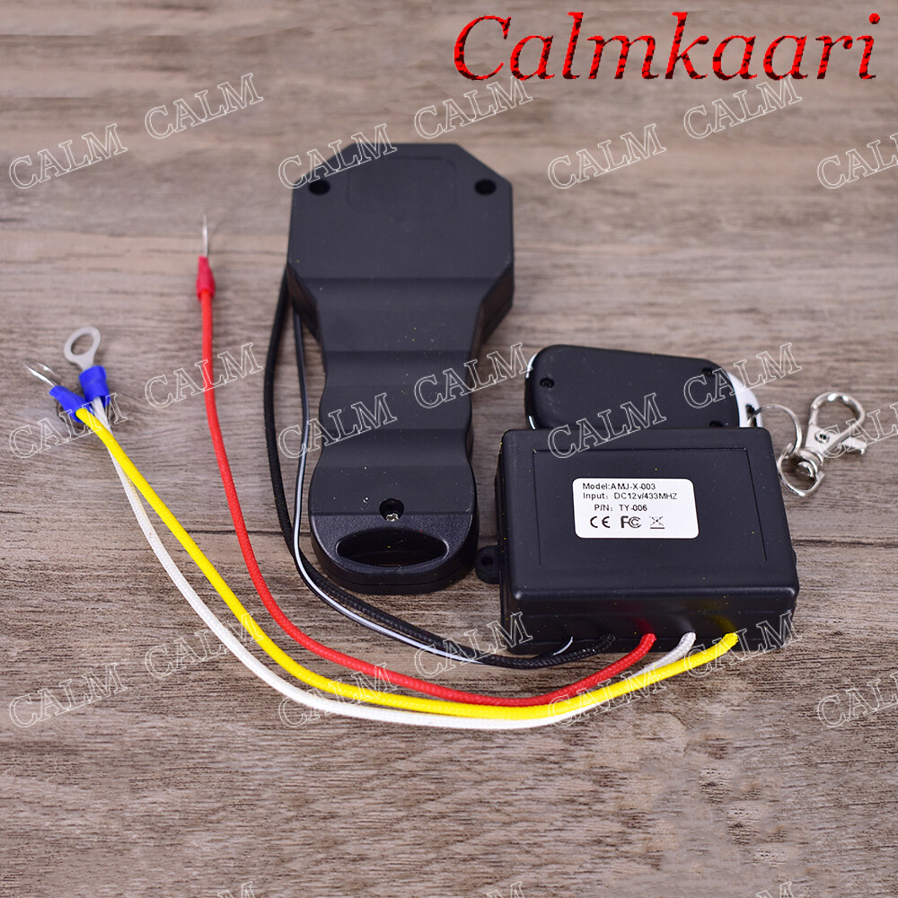 Wireless Winch Remote Control Kit DC12V Switch Handset for Jeep ATV SUV Truck