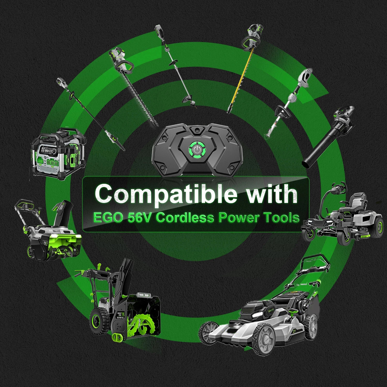 1x 56Volt 5.0Ah Lithium-ion Battery For EGO Power+ 56V BA5600T BA2800T BA2240