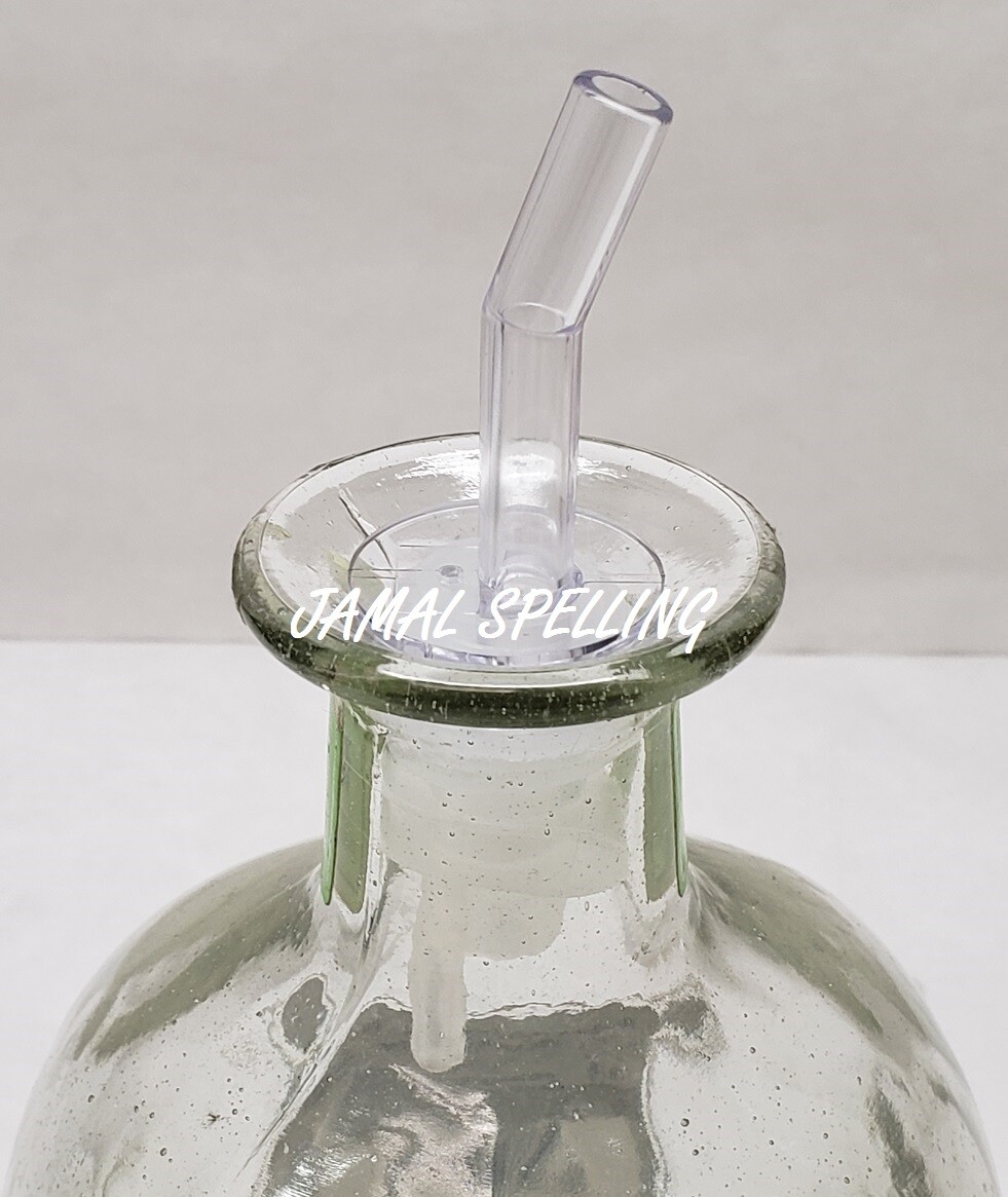 6 Liquor Bottle POUR SPOUTS BIG CORK Pourer FITS Patron 750, 1800, 1.75ltr 1/2gl