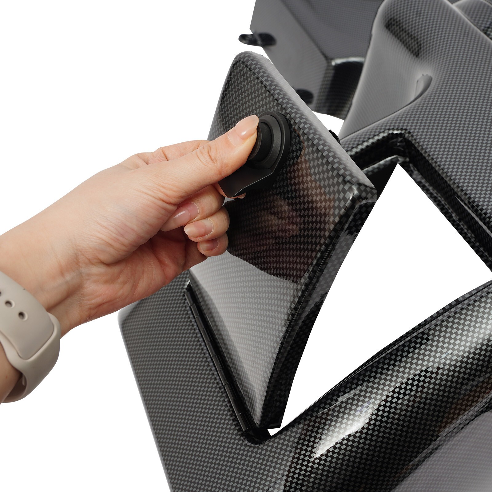 Carbon Fiber Color Dashboard Console Panel For 2008-Up EZGO RXV Models