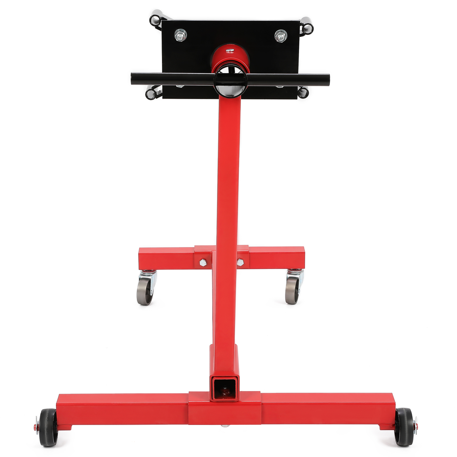 1500LBS Steel Engine Stand 360 Degree Rotating Head Adjustable Mounting Red
