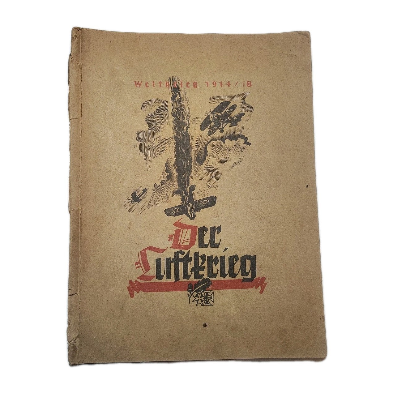 Rare Der Weltkrieg 1914/18: Der Luftkrieg" Air War WW1 German Immalin-Werke GmbH