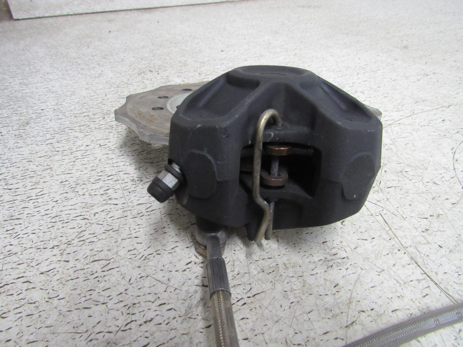 21 POLARIS RMK PRO 850 AXYS KHAOS BRAKE CALIPER LINE PADS ROTOR STOCK OEM #0097