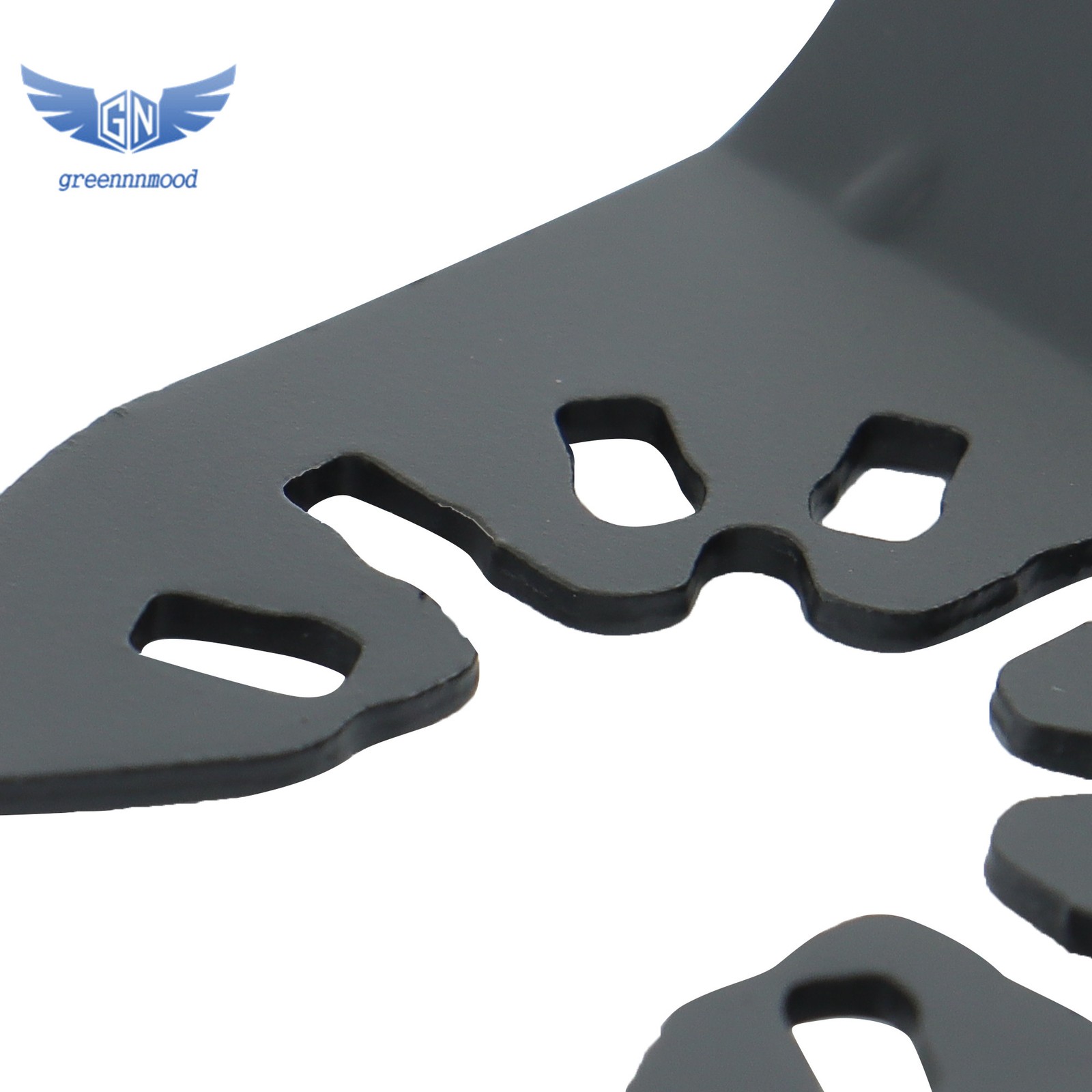 50Pack Titanium Oscillating & Curved Edge Oscillating Saw Blades for Metal Wood