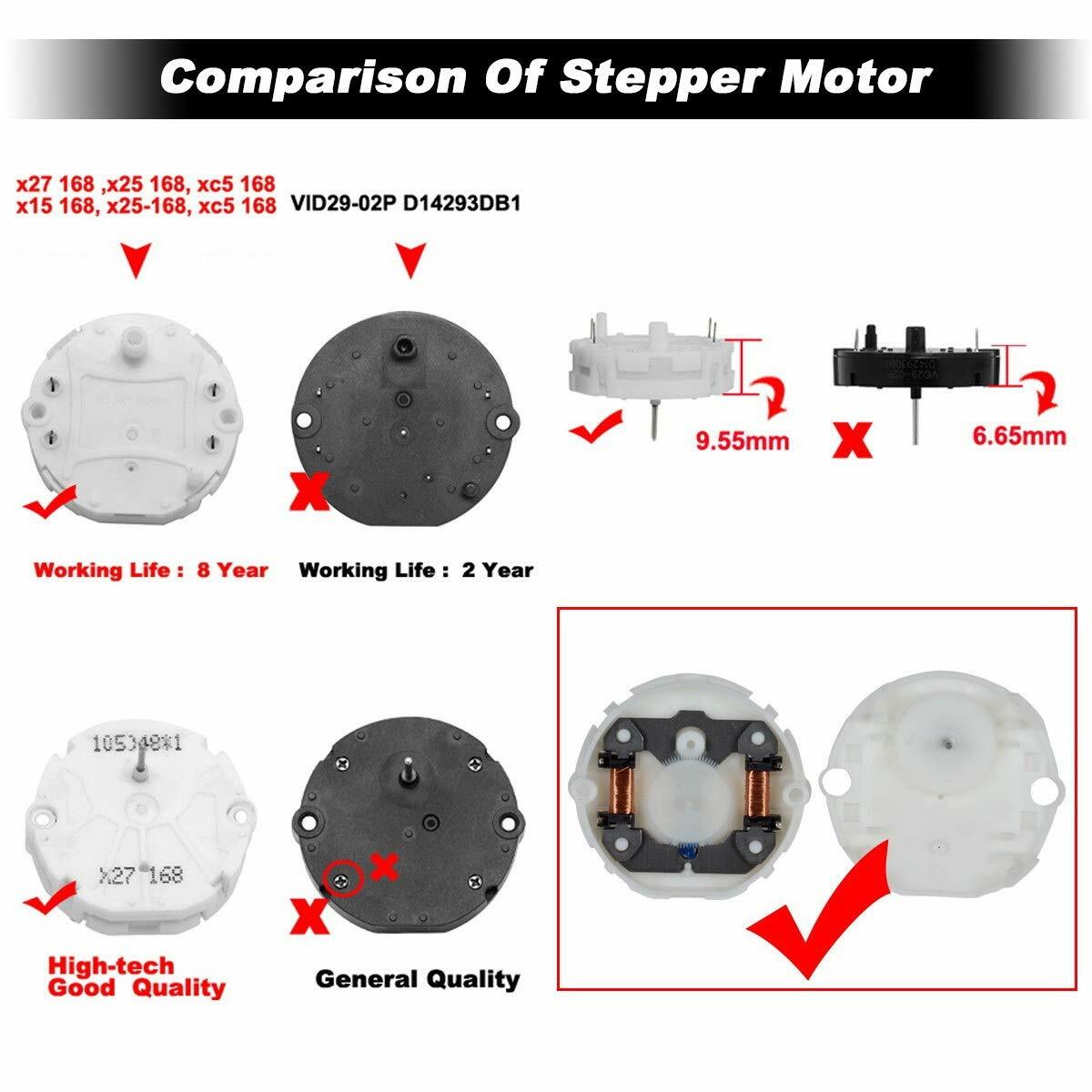 6PCs GM GMC Stepper Motor Speedometer Gauge Repair Kit Cluster 10 Bulbs X27 168