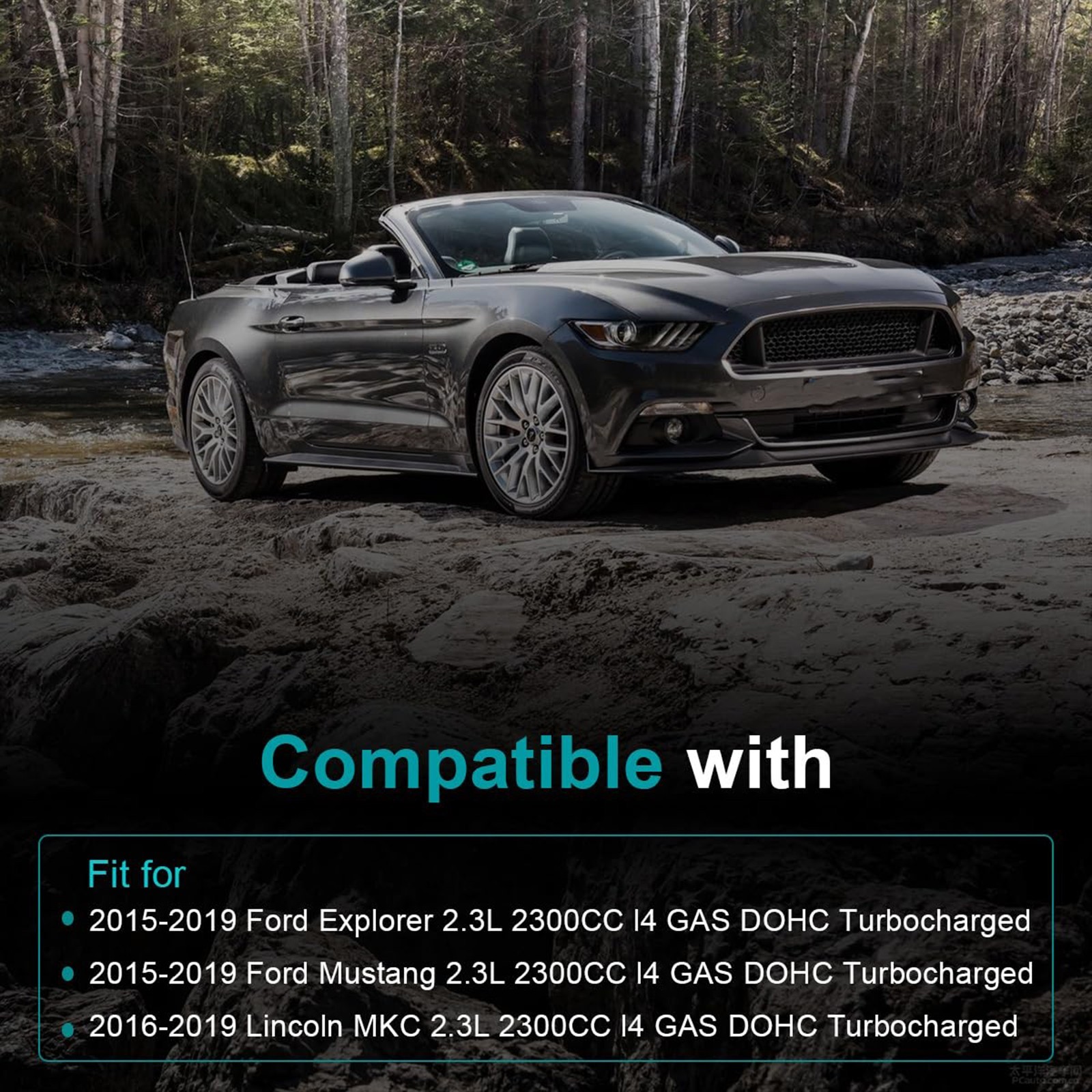 Cylinder Head Gasket Set for 2015-2019 Ford Lincoln MKC L4 2.3L GAS Turbo VIN H