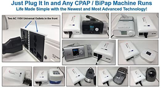 Zopec Explore Oxygen CPAP Battery (up to 8 Nights) and Online UPS