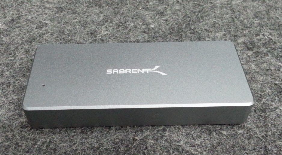 SABRENT EC-WPTF USB 3.2 Gen 2 Water-Resistant M.2 Drive Enclosure Silver