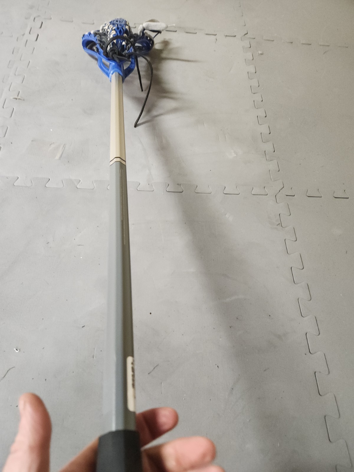 Rare Stx OG K18 Lacrosse Head Excellent Condition On A New Mens 7075 CrankShaft