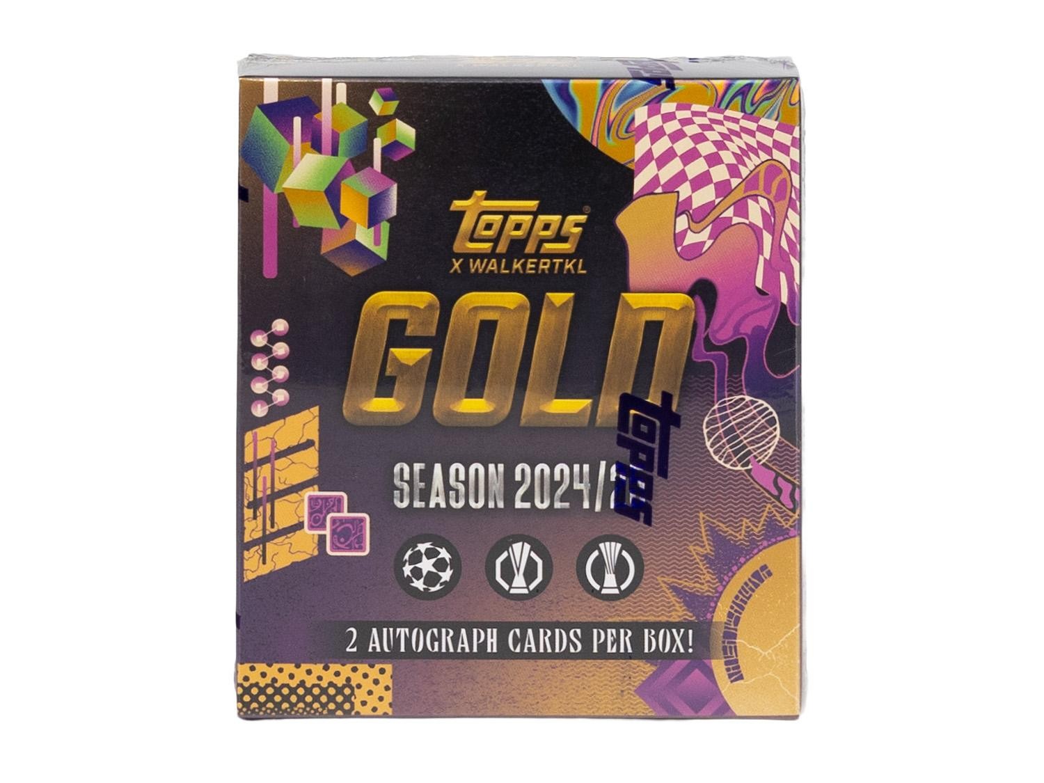2024/25 Topps Gold UEFA Club Competitions Soccer Hobby Box