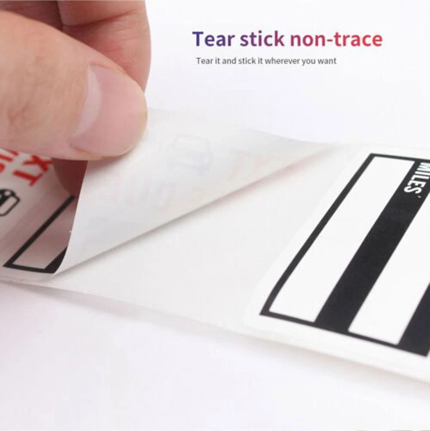 Oil Change Stickers Service Due Reminder White - 20 pcs