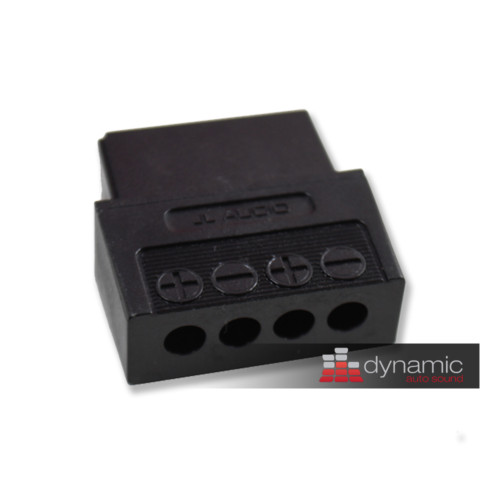 JL Audio HD-SPKPLUG-4-RP Replacement 4-Pole Speaker Plug for HD & MHD Amplifiers