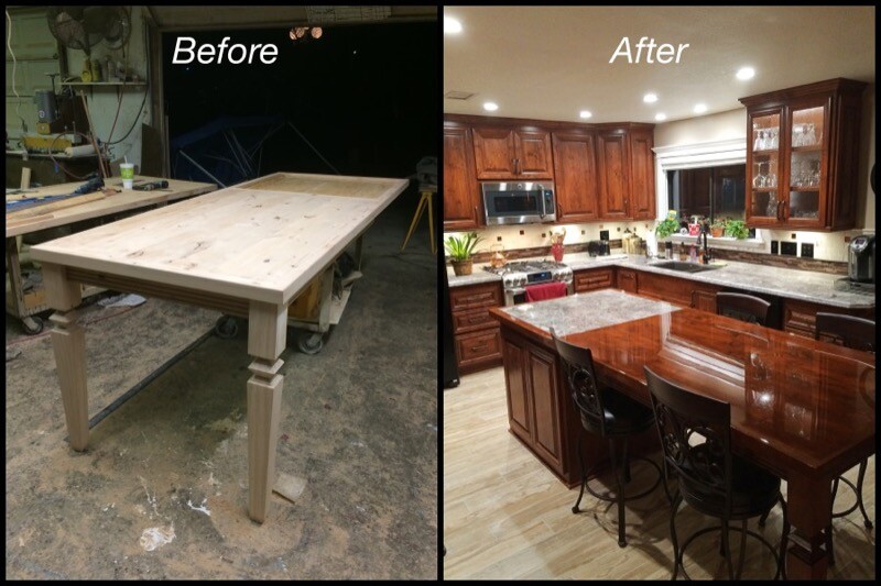 Ultra Clear Epoxy Resin Bar Top Epoxy Table Top Epoxy Countertop 1 Gallon Kit