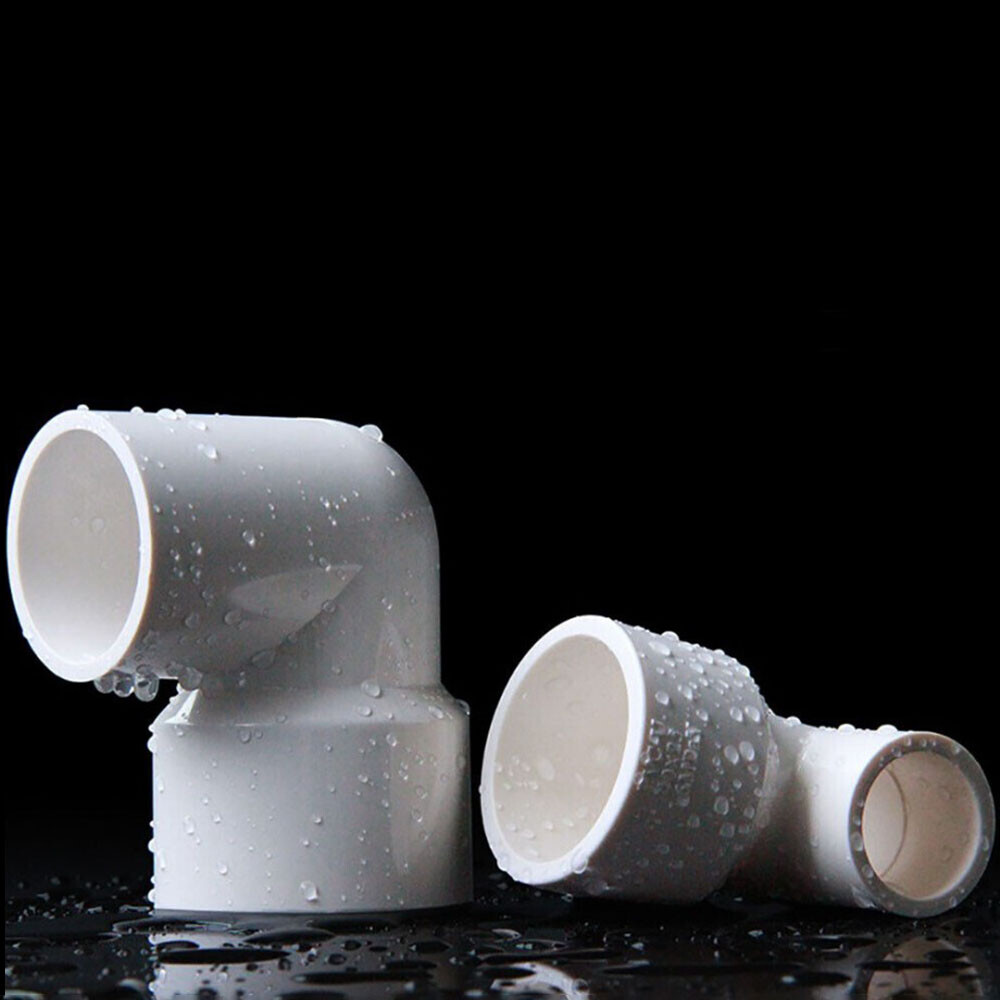90 Degree Reducing PVC Water Elbow Connector Concentric Reduce Pipe 20mm-110mm