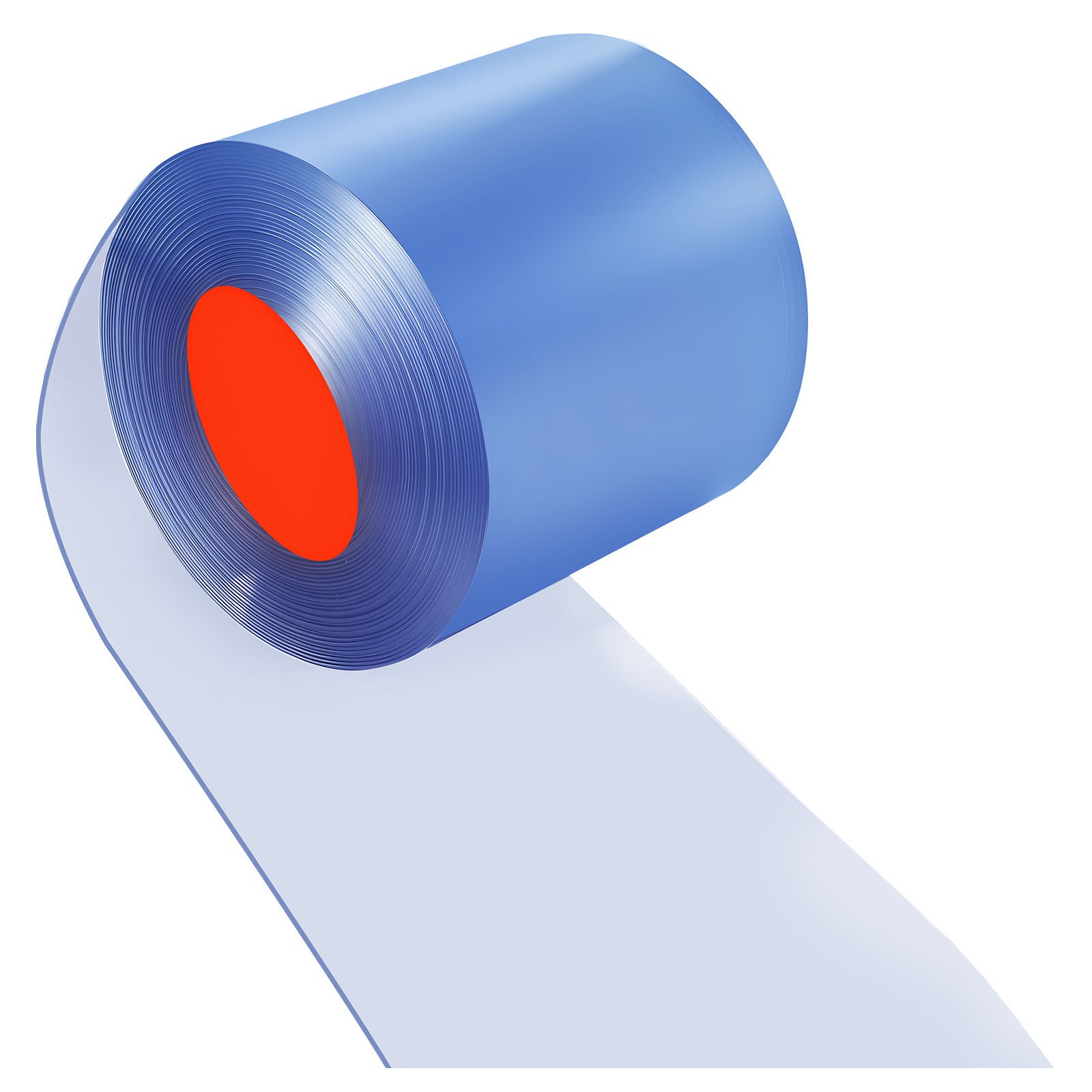 Uimoso PVC Strip Curtain Roll 101 ft x 12 in for Doorway Applications