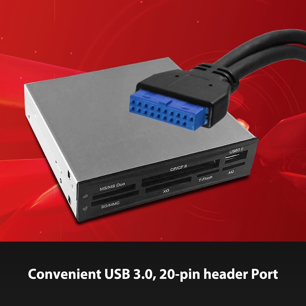 Vantec Link USB 3.0 Multi-LUN Memory Internal Card Reade