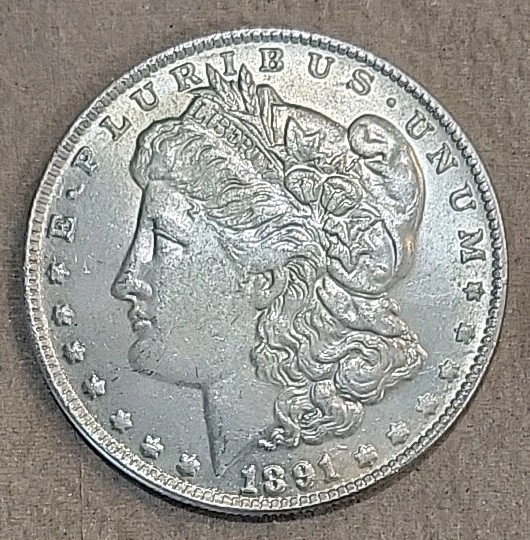 Lot of Clad Restrike Copies of US Silver Morgan Dollars