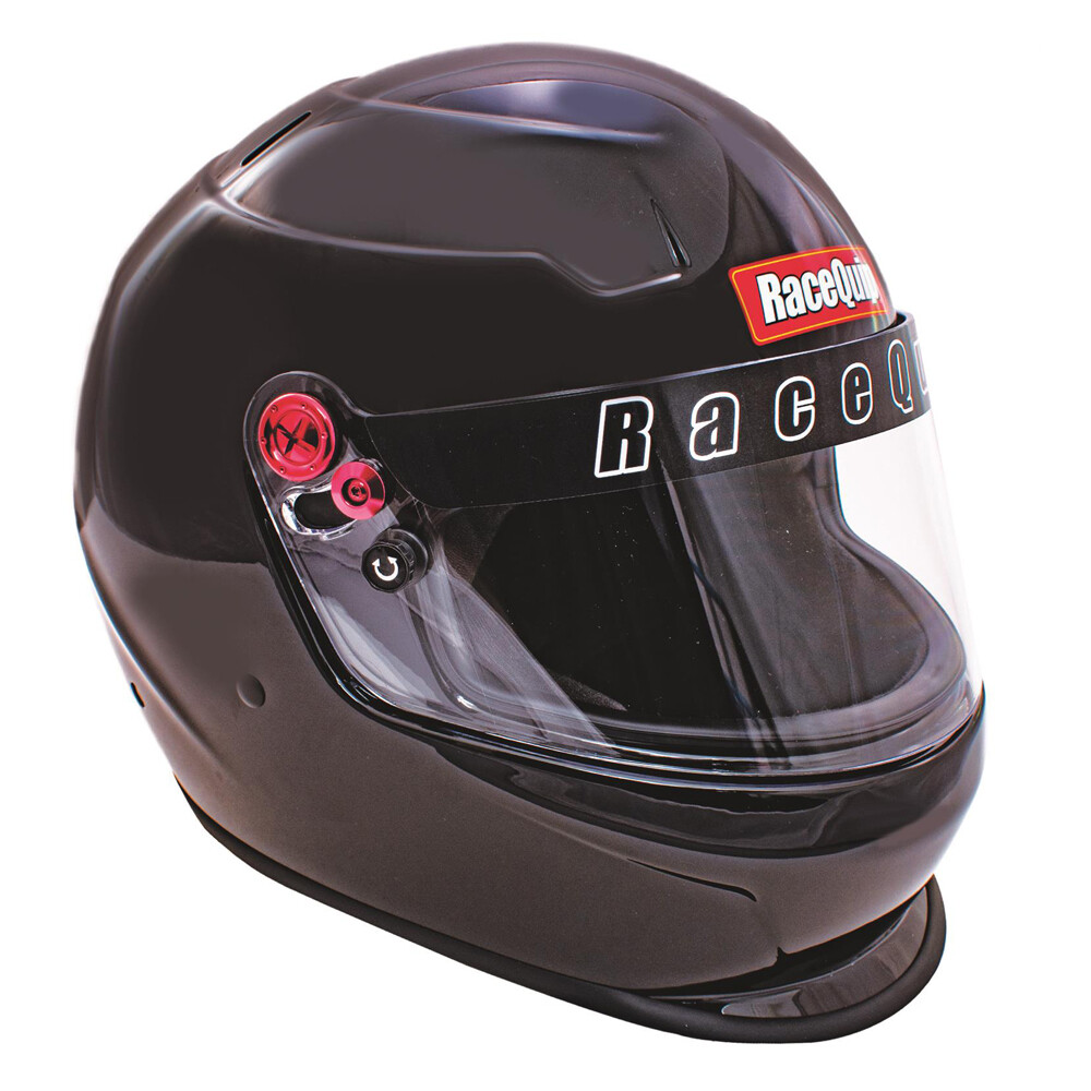 Snell SA2025 RaceQuip PRO25 Full Face Racing Helmet Gloss Black Medium 277003