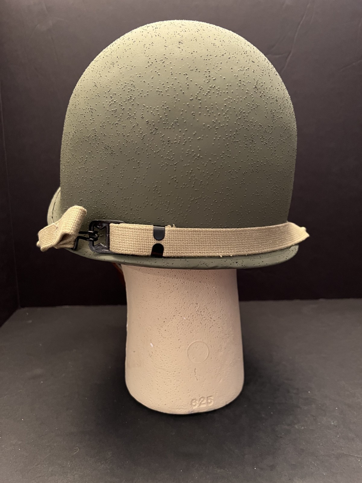 J.MURRAY, INC.1944 ORIG./CONVERTD US M-2 ‘D’ LOOP PARA HELMET & FIRESTONE LINER!