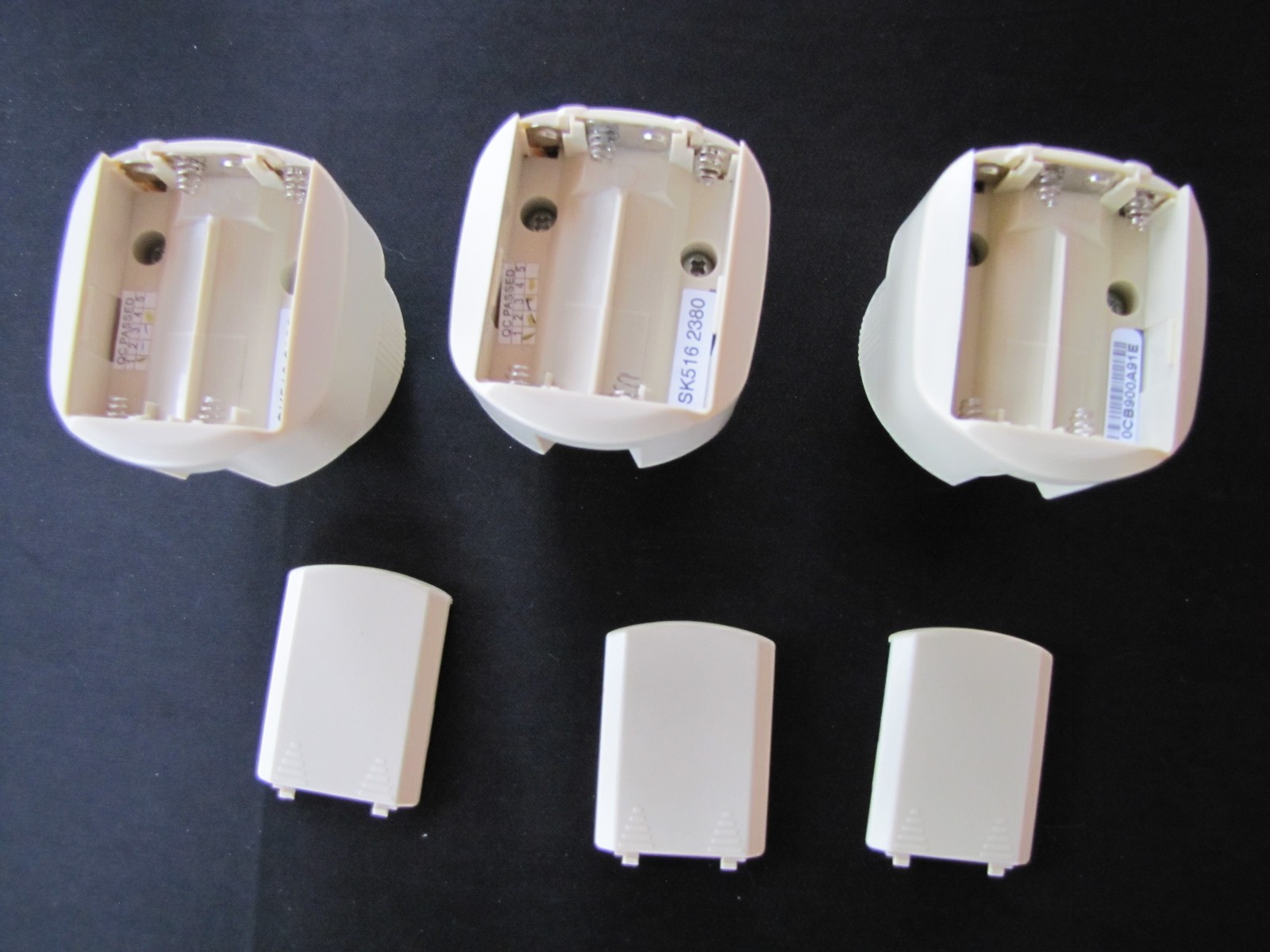 Lot of 3 PetSafe SSSCAT Automatic Spray Deterrent Motion Sensors Lids Tops