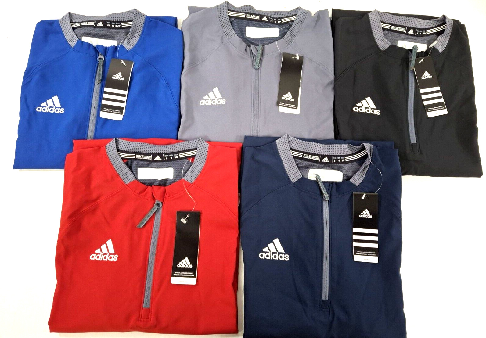 Adidas Fielders Choice Men's Cage Jackets-Various Colors and Sizes