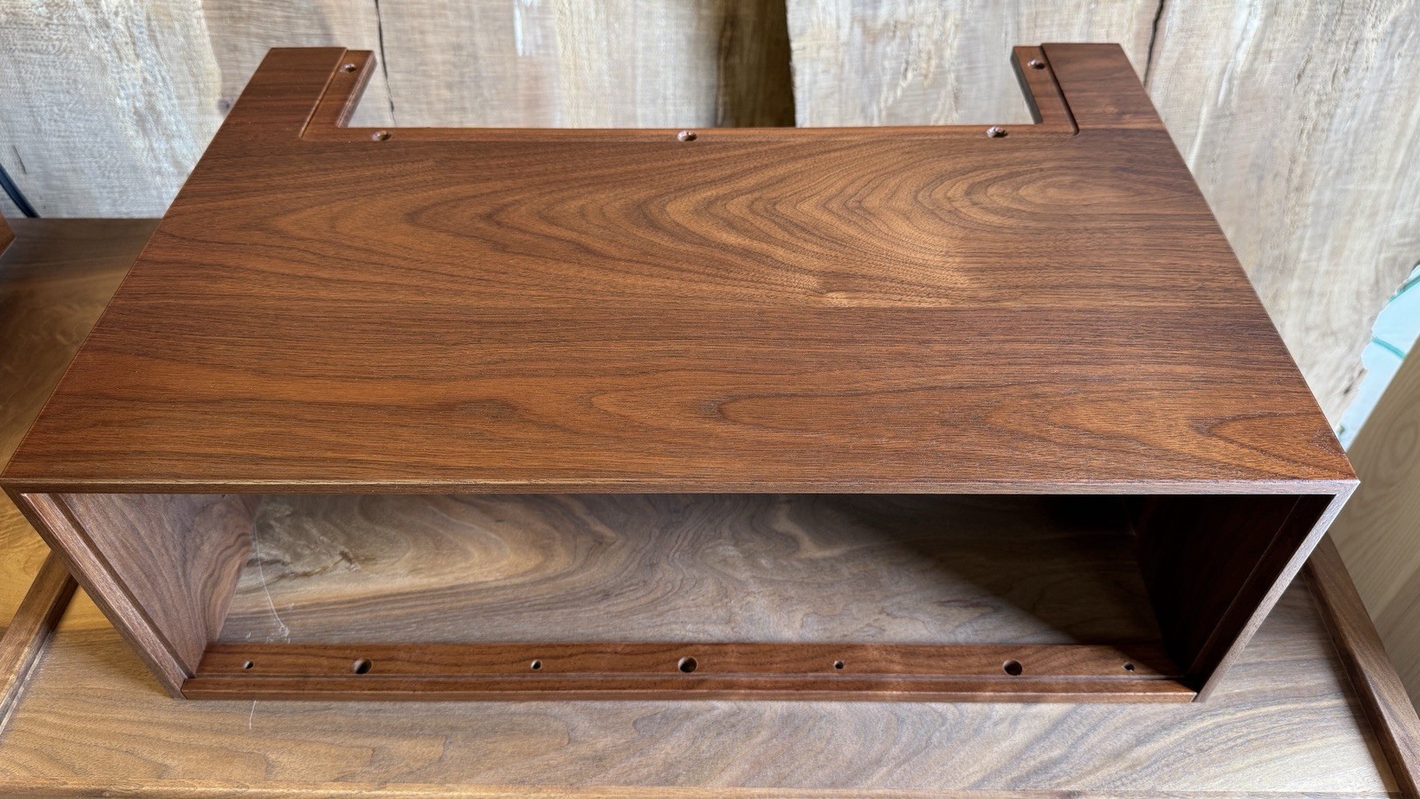 Sansui 8080/9090 Series Solid Walnut Replica Cabinet (Pre-Order)