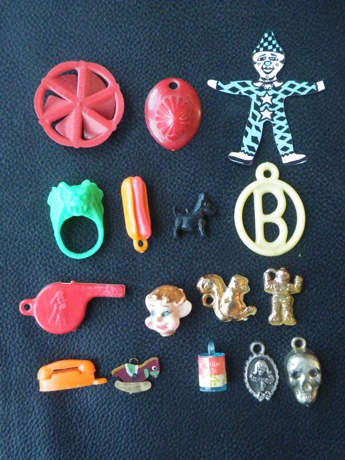 Vtg Mini Toy Lot Charm Cracker Jack Gumball Etc. Vending Machine Prize FREESHIP