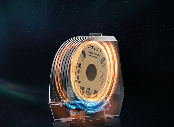 Creality Space π Dryer Quick dry adjustable temp Dec 11 launch stylish design