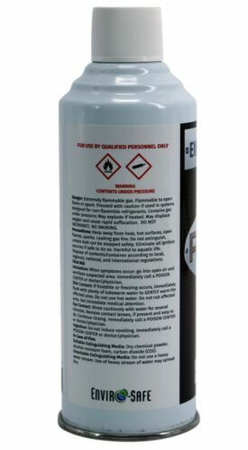 R290 Refrigerant (UPRIGHT CAN!) 2 cans & Top Tap Kit #8012