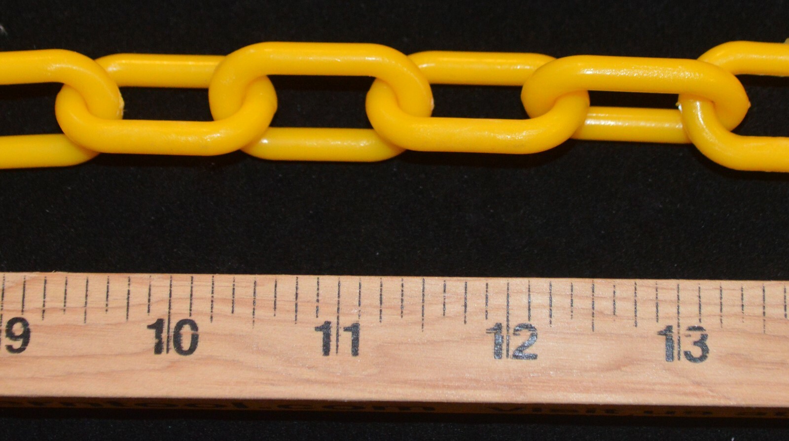 PLASTIC CHAIN GOAT ANIMAL COLLARS 1 1/2" X 3/4" LINKS 28" LONG