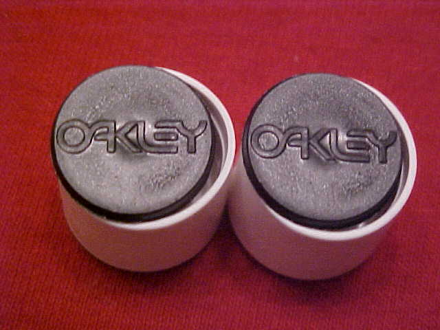 Oakley BMX Bicycle Grip Crud Plugs nos