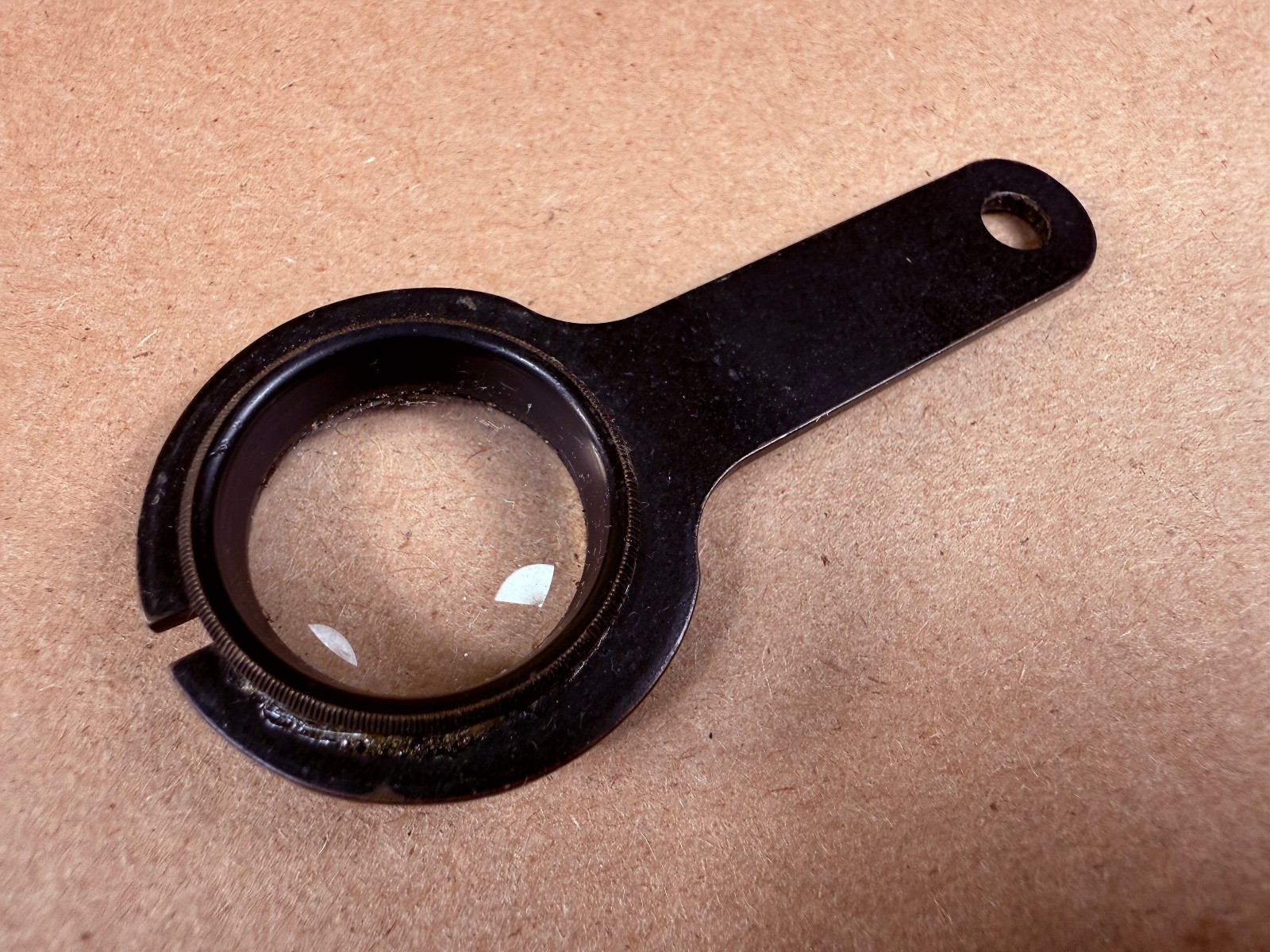 Vintage Magnifying Glass or  Loupe or Microscope Part?