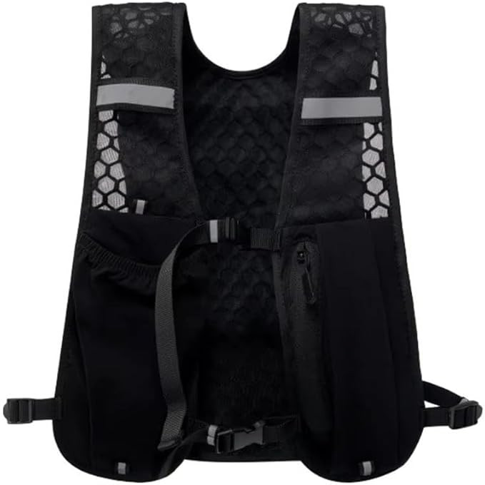 Running Hydration Vest Water Pack Runner Rucksack Adjustable Lightweight