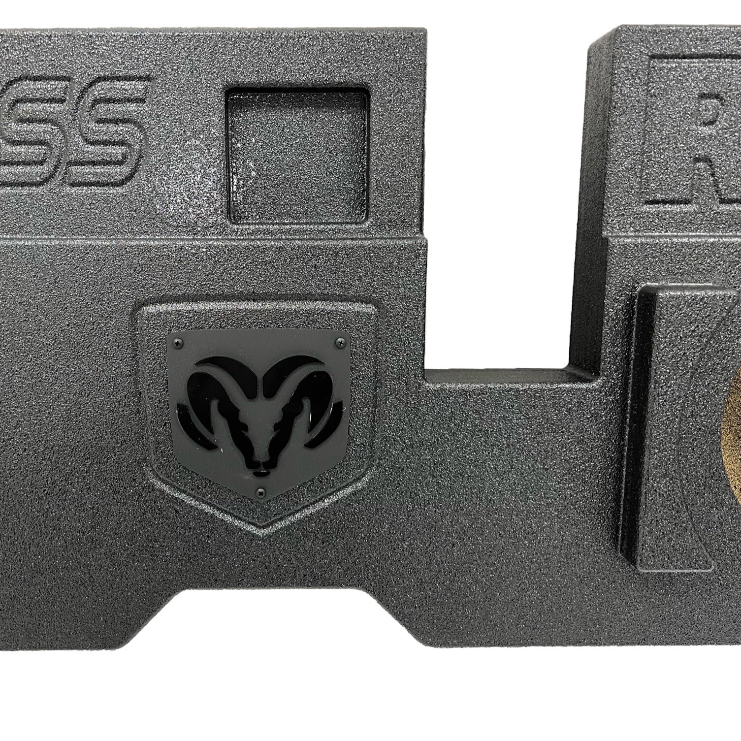 Mega Bass Dodge Ram Quad Cab 02-18 2x12 Inch Subwoofer Box Sub Enclosure Ported