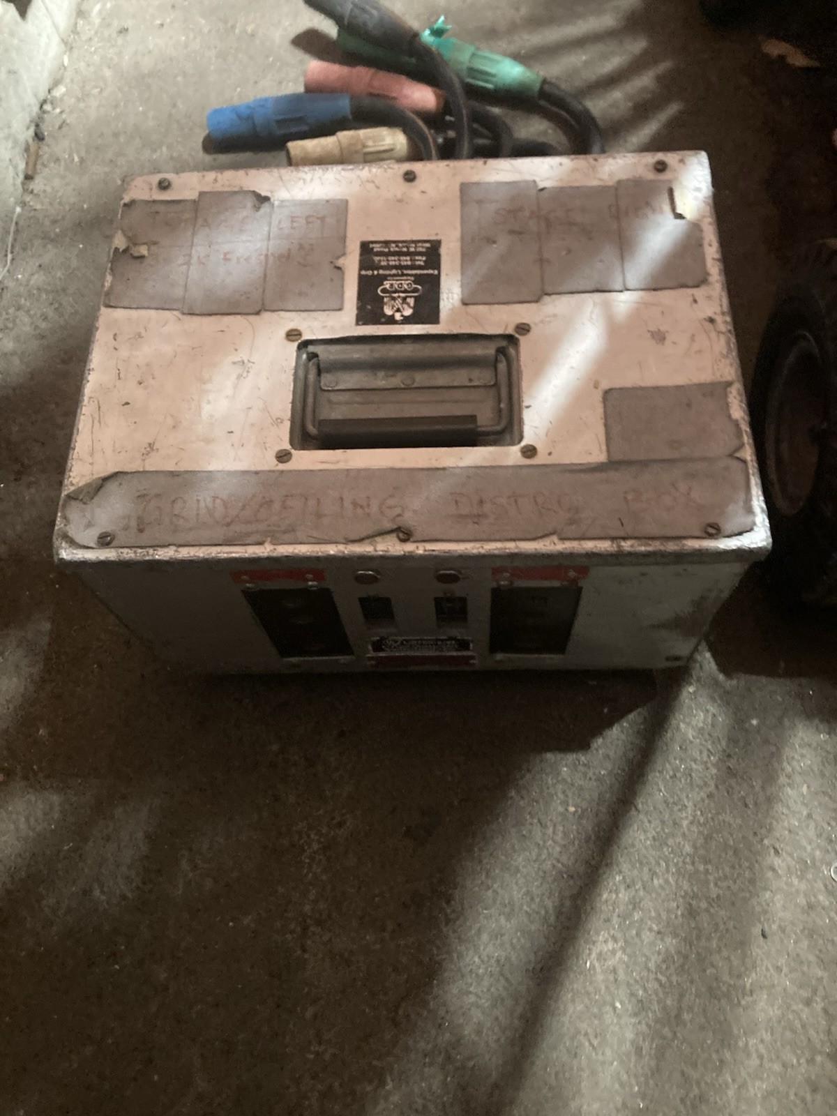 600 Amp Mole Distribution Box With Camlock A