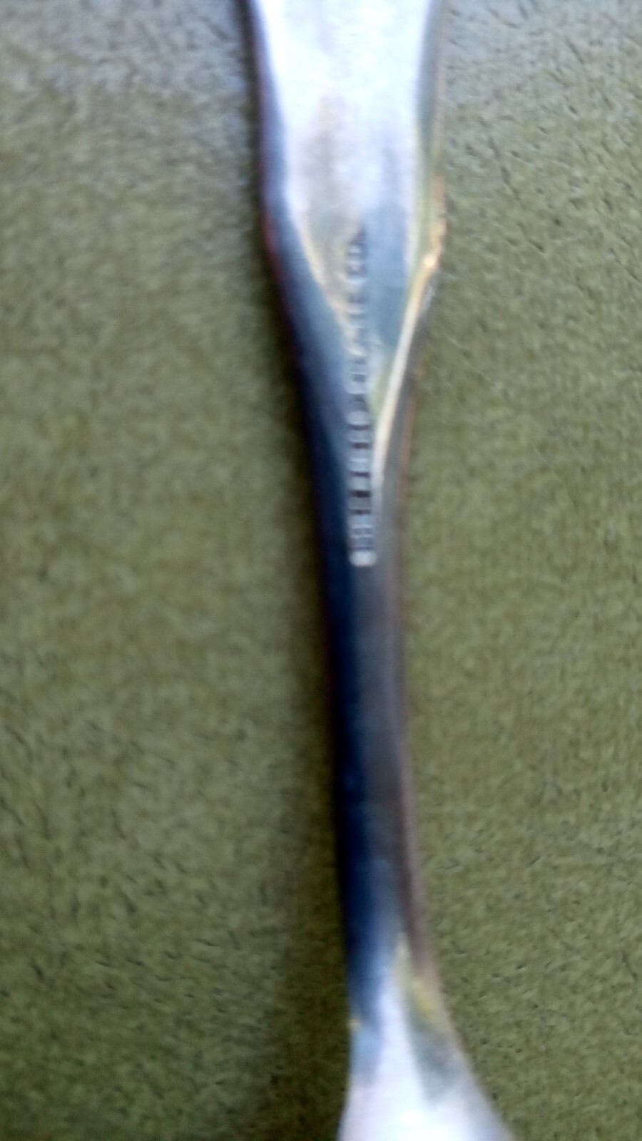 1890s US BATTLESHIP MAINE 6682 Tons Sheffield Silver Plate Souvenir Spoon