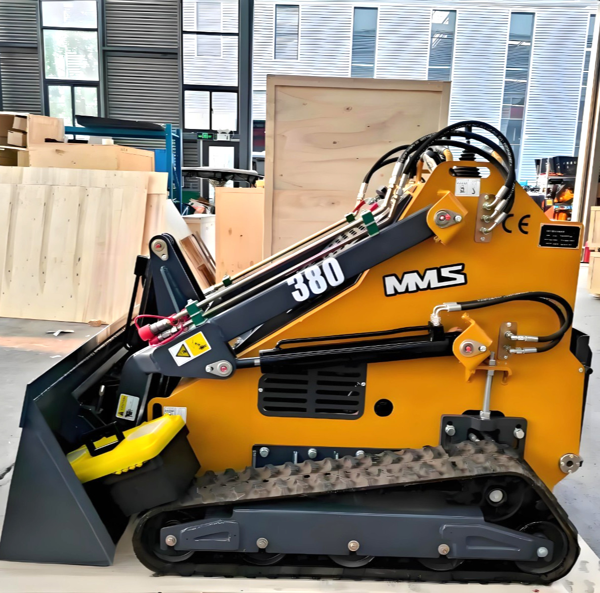 2025 Mini Skid Steer 23HP  Loader 3.5mph Speed For Farm  EPA Petrol Engine