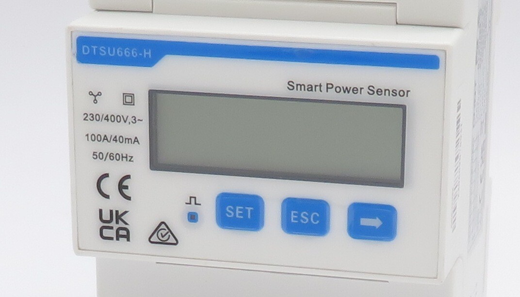 Smart Power Sensor Chint DTSU666-H Energy Meter 3~ Electricity Meter 100A 40mA UKCA
