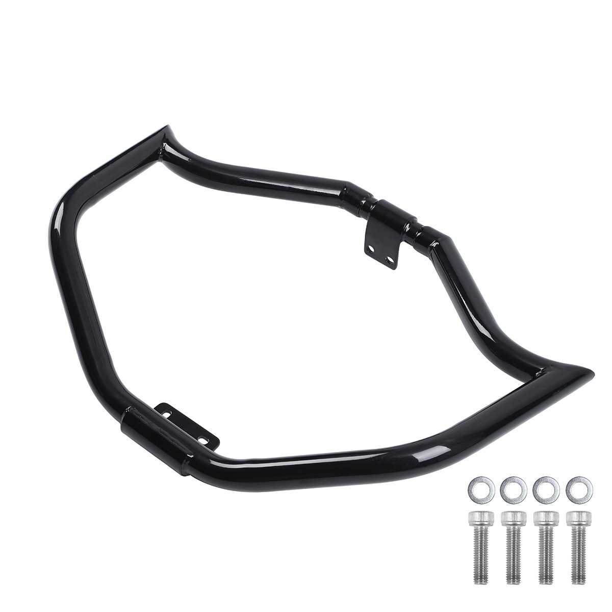 Black Engine Guard Highway Crash Bar For Harley Sportster 883 1200 XL 2004-2022