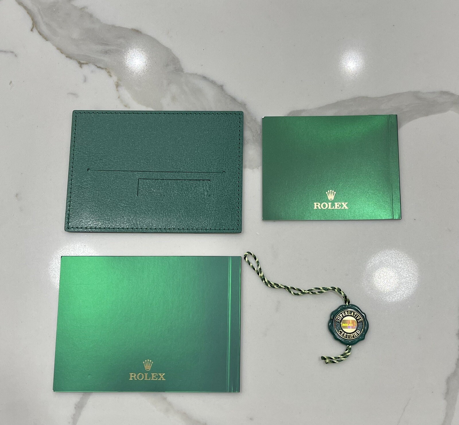 Authentic Rolex Sea Dweller 4000 Deepsea Booklet Manual FULL SET 116660 116600