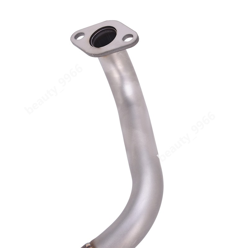 For Honda NAVI 110 2017-2025 Exhaust System Mid Link Pipe Muffler Tip Black