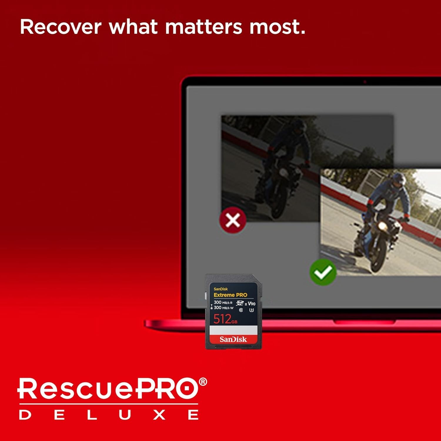 SanDisk - Extreme Pro 128GB SDXC UHS-II V90 Memory Card