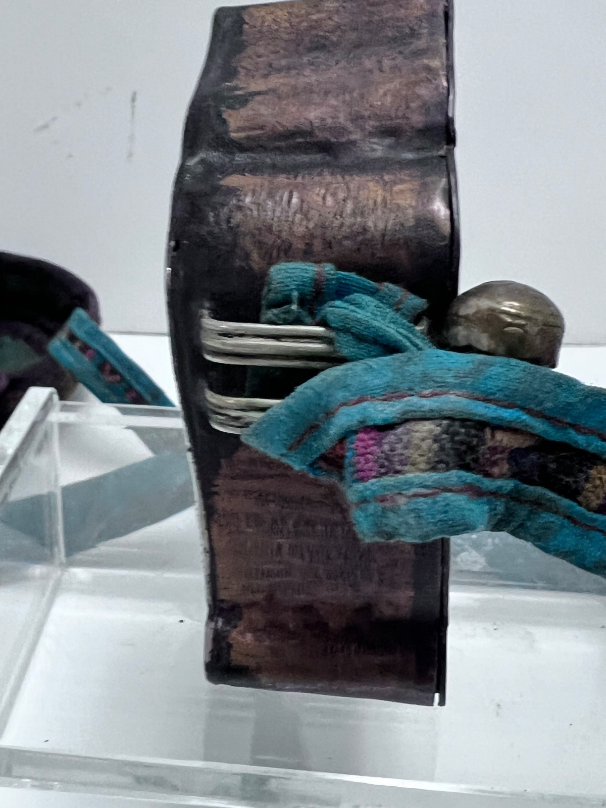 Early 20th Century Large Antique Tibetan Ghau Prayer Box with Three Buddha