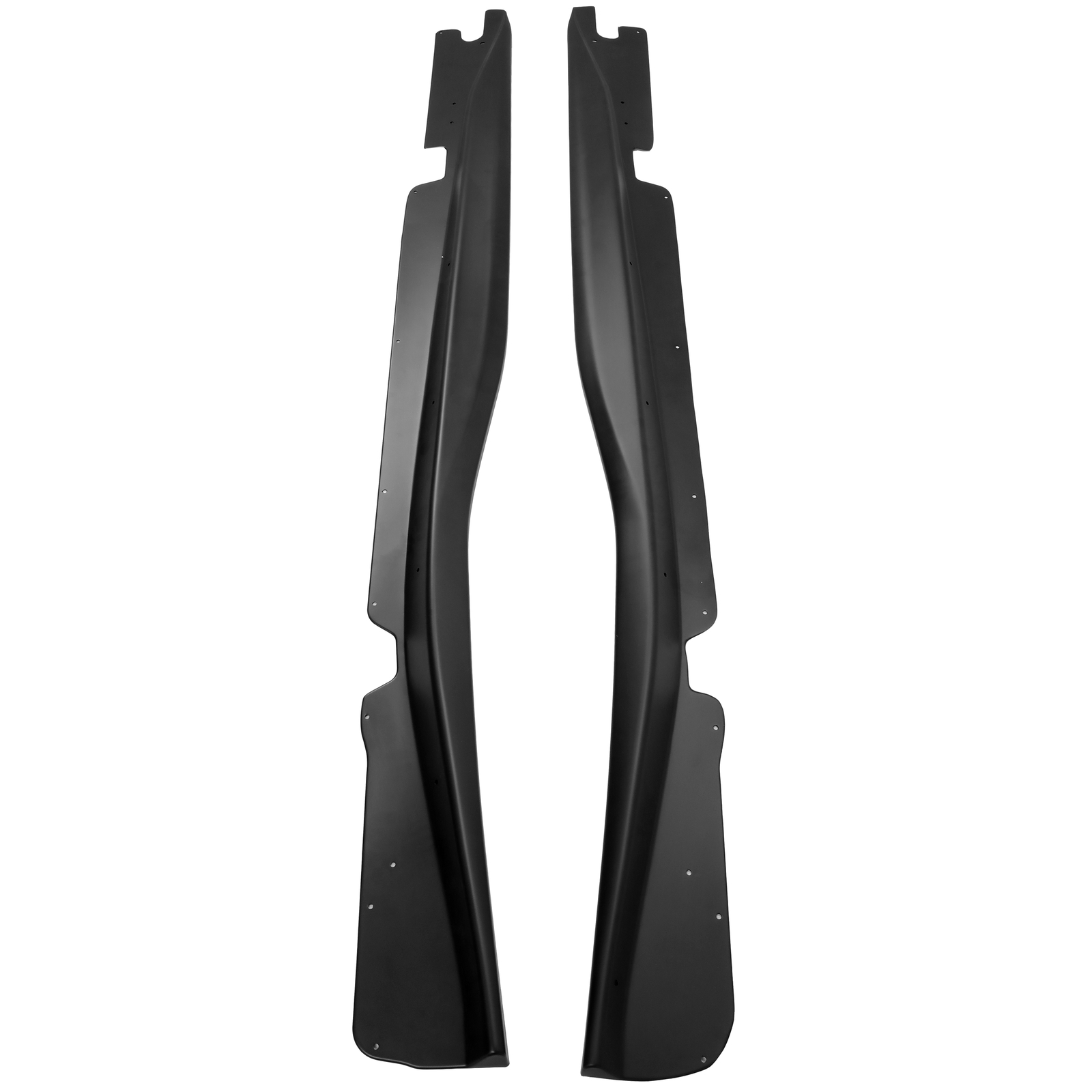 For 14-19 Chevrolet Corvette C7 stingray Side Skirt Z06 Style Rocker Panel Black