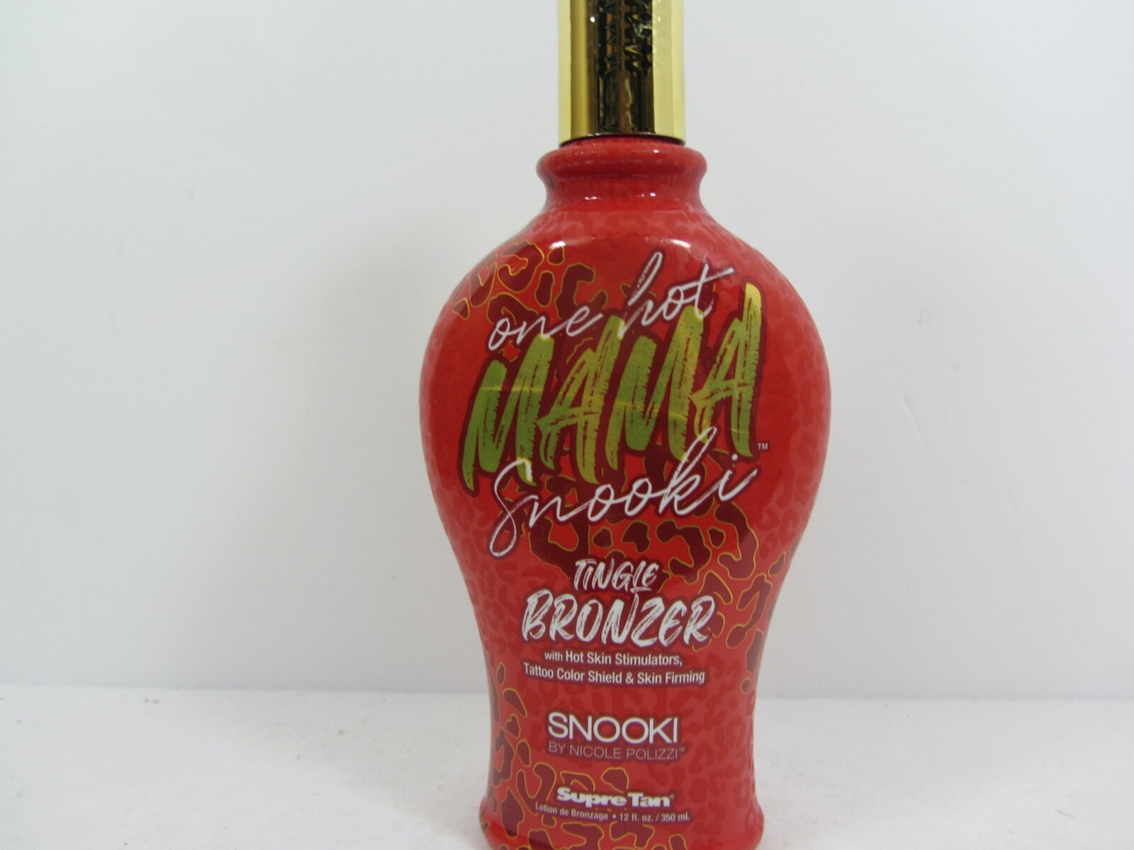 SNOOKI ONE HOT MAMA HOT TINGLE BRONZER TANNING LOTION by SUPRE