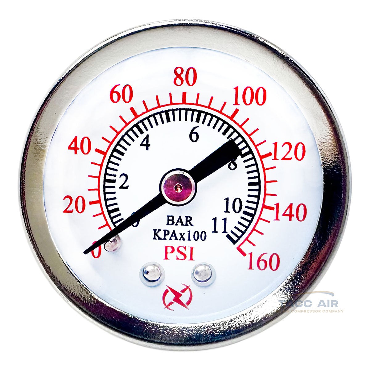 New 1/4" Mini Pressure Regulator W/ Gauge For Compressed Air compressor