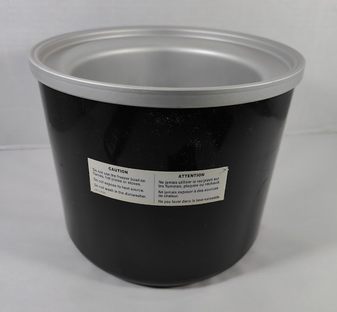 Cuisinart CIM-60 Ice-30 Freezer Bowl Ice Cream Yogurt Maker 2 QT Replacement OEM